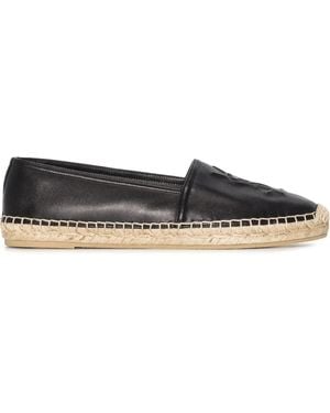 Saint Laurent キャンバスエスパドリーユ 10mm - ブラック