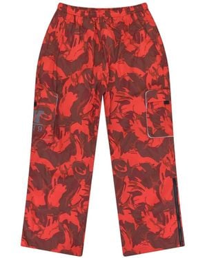 DENIM TEARS Helly Tears Cargo Trousers - Red