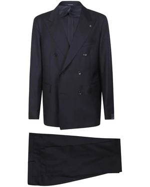 Tagliatore Double-Breasted Suit - Blue