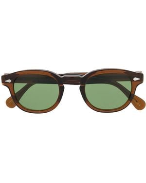 Moscot Round Frame Sunglasses - Green