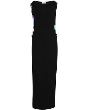 PUCCI Vivara-Print Dress - Black