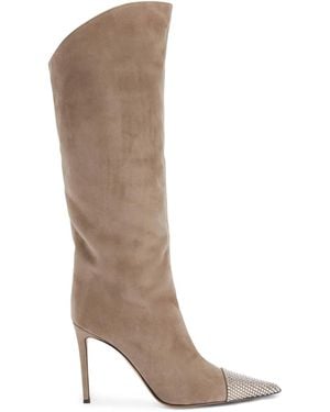 Alexandre Vauthier Bonny 110Mm Boots - White
