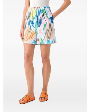 Akris Punto Short Pop - Blue