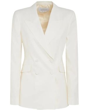 Gabriela Hearst Double-Breasted Blazer - White