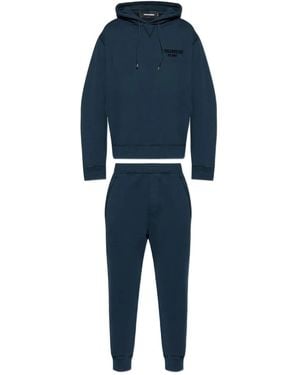 DSquared² Jogginganzug mit Kapuze - Blau