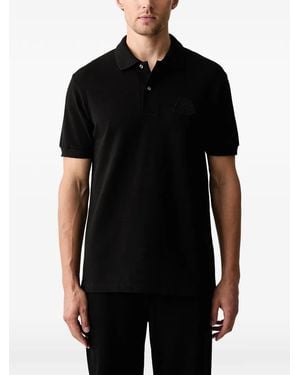 Lacoste Polo À Broderie Signature En Piqué À Coupe Classique - Noir