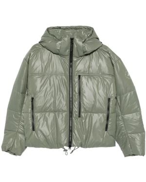 adidas By Stella McCartney Hooded Puffer Jacket - Green