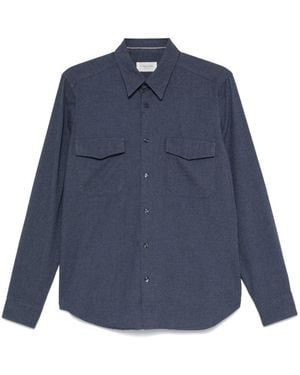 Tintoria Mattei 954 Cotton Shirt - Blue