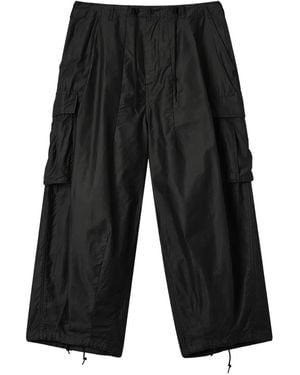 Needles Drawstring Cargo Trousers - Black