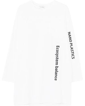 Yohji Yamamoto Long-Sleeve T-Shirt - White