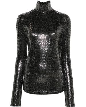 Isabel Marant Joyela スパンコール トップ - ブラック
