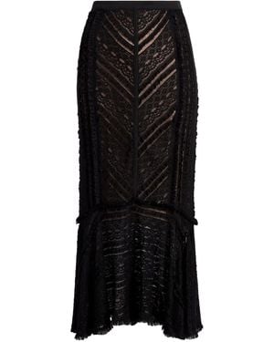 Cinq À Sept Maceio Ruffled Skirt - Black