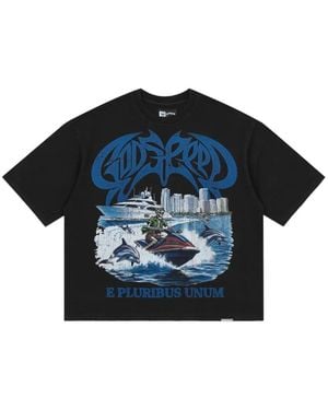Godspeed Wave Runner Graphic-Print T-Shirt - Blue