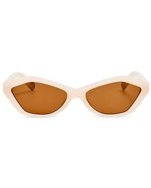 Jacquemus Geometric sunglasses - Neutro