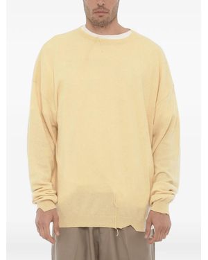Ramael Crew Neck Long-Sleeve Jumper - Natural