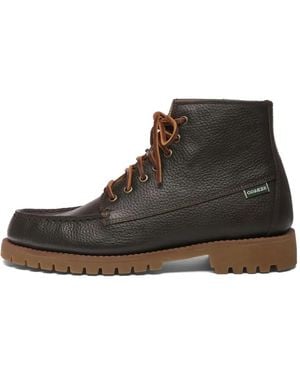 Sebago Stiefel Aus Gekörntem Leder - Schwarz