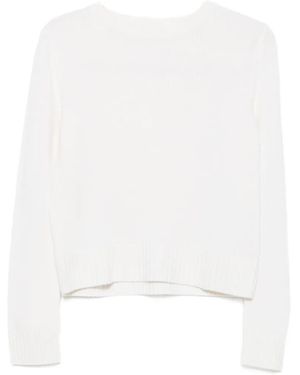 Philo-Sofie Cashmere Maglione Girocollo - Bianco