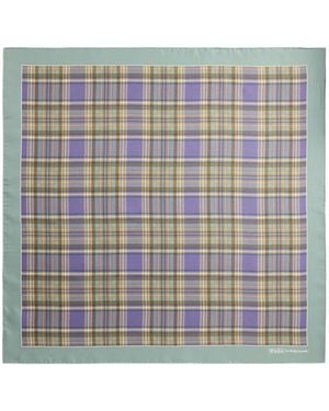 Polo Ralph Lauren Bandana Con Stampa Tartan - Grigio