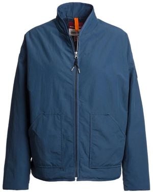 Parajumpers Zip-Up Front-Pocket Jacket - Blue