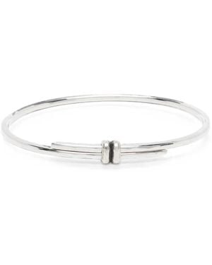 Werkstatt:münchen Bracelet Jonc À Design De Porte-Clés - Blanc