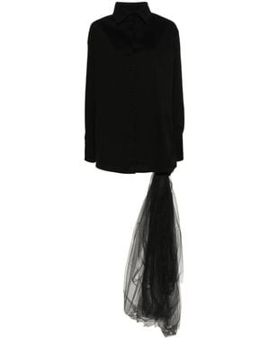 Atu Body Couture Sash-Detail Mini Dress - Black
