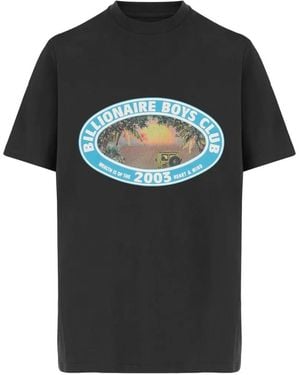 Billionaire Safari Sticker T-Shirt - Black