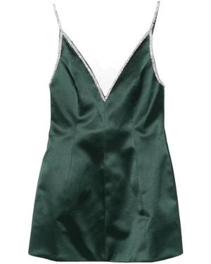retroféte Trinnie Embellished Mini Dress - Green