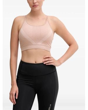 Smartwool Seamless Cross-Back Sports Bra - Black