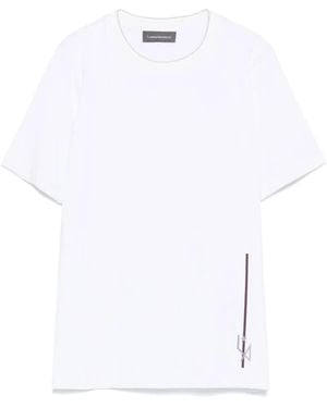 Lorena Antoniazzi T-Shirt Con Stampa - Bianco