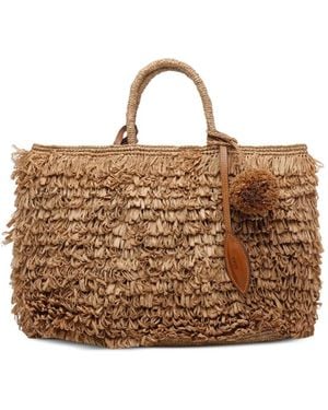 AFAR Large Keisha Tote Bag - Brown