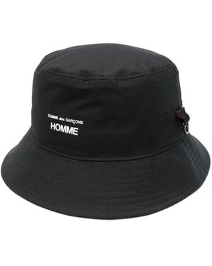 Comme des Garçons Bob À Logo Imprimé - Noir