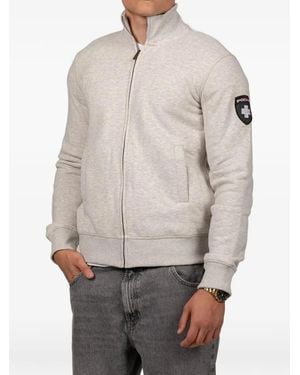PODHIO Sweat À Détail De Zip - Gray