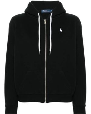 Polo Ralph Lauren Hoodie With Zip - Black