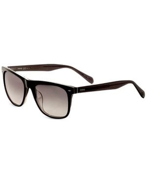 Fossil Square-Frame Sunglasses - Metallic