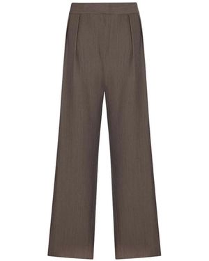 ROKSANDA Pantalon Ines À Plis - Brown