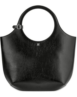 Courreges Bolso Shopper Holy Mediano - Negro