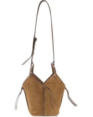 Isabel Marant Leather Tote Bag - Natural