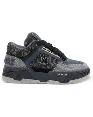Amiri Ma-1 Sneakers Mit Bandana-Jacquard - Schwarz