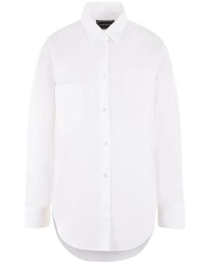 10 Corso Como Slim-Fit Poplin Buttoned Shirt - White