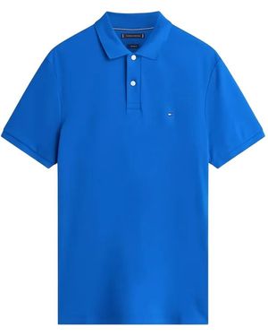 Tommy Hilfiger Cotton Polo Shirt - Blue