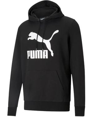 PUMA Logo Hoodie - Black