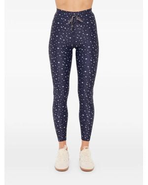 The Upside Bellaire Celestial-Print Leggings - Blue