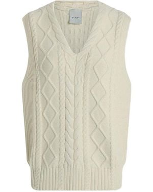 Varley Pullunder Mit Zopfmuster - Natur