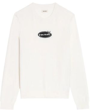 Zadig & Voltaire Kennedy Jumper - White