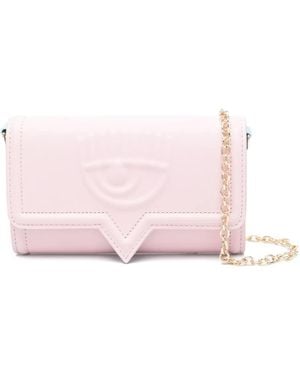 Chiara Ferragni Portafoglio Con Catena Eyelike - Rosa
