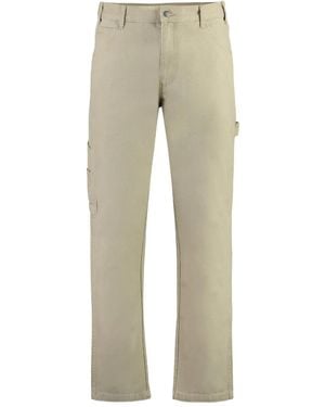 Dickies Logo-Patch Trousers - Natural