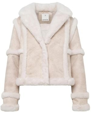 Unreal Fur Talamasca Faux-Fur Jacket - White