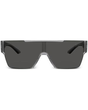 Burberry Lunettes De Soleil À Monture Carrée - Grey