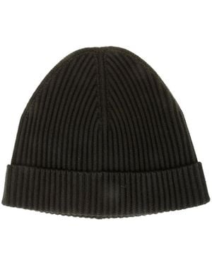 Rrd Ribbed Beanie Hat - Black