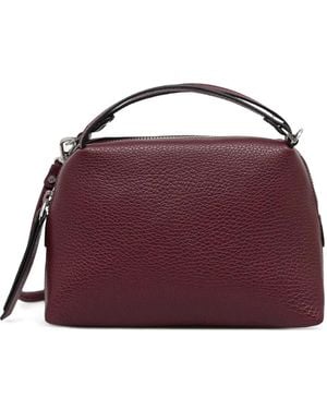 Gianni Chiarini Small Alifa Leather Tote Bag - Purple